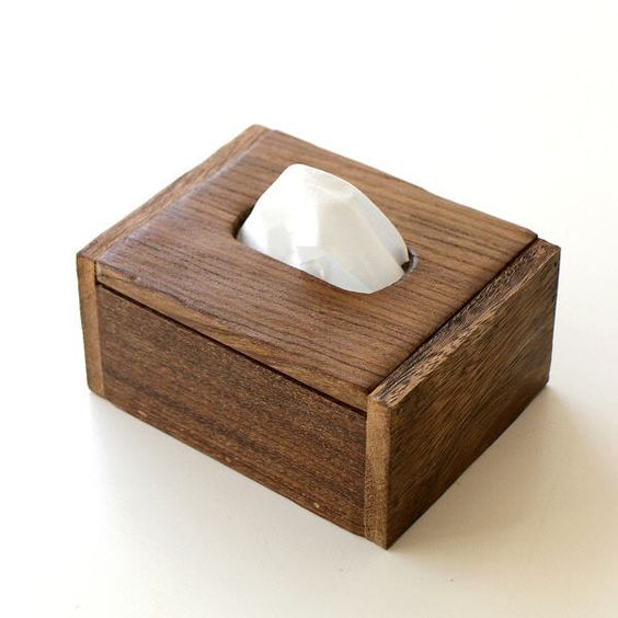 hộp đựng giấy ăn bằng gỗ
