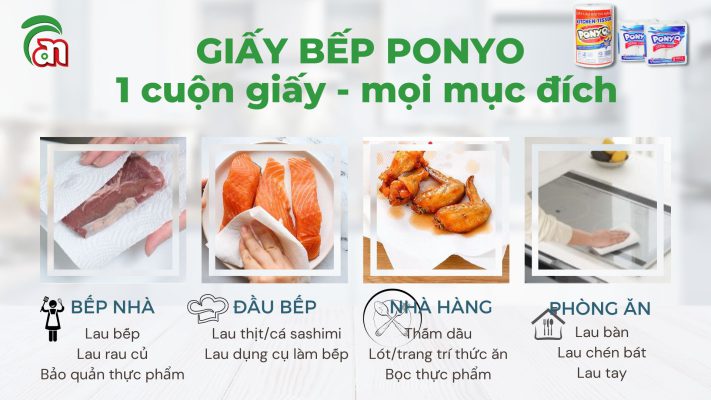 Vào bếp không khó có Ponyo lo