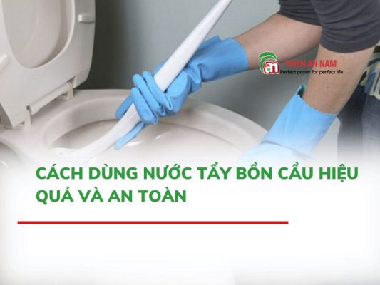 Hướng Dẫn Cách Dùng Nước Tẩy Bồn Cầu Hiệu Quả và An Toàn