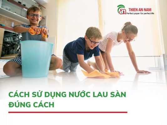 cách sử dụng nước lau sàn