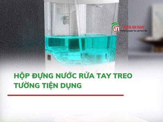 Hộp Đựng Nước Rửa Tay Treo Tường Tiện Dụng