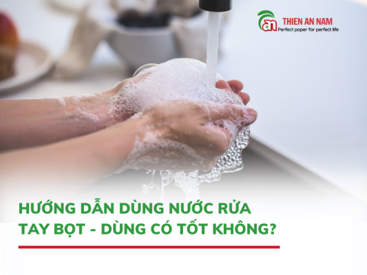 nước rửa tay bọt