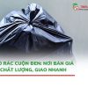 bao rác cuộn đen