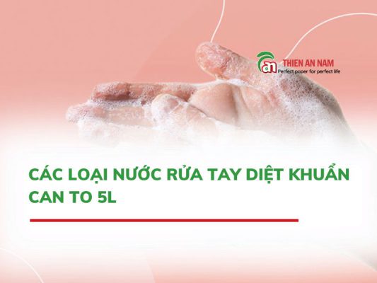 Các Loại Nước Rửa Tay Diệt Khuẩn Can To 5l