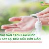 cách làm nước rửa tay