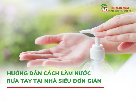 cách làm nước rửa tay