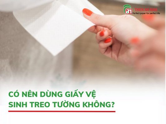 Giấy vệ sinh treo tường